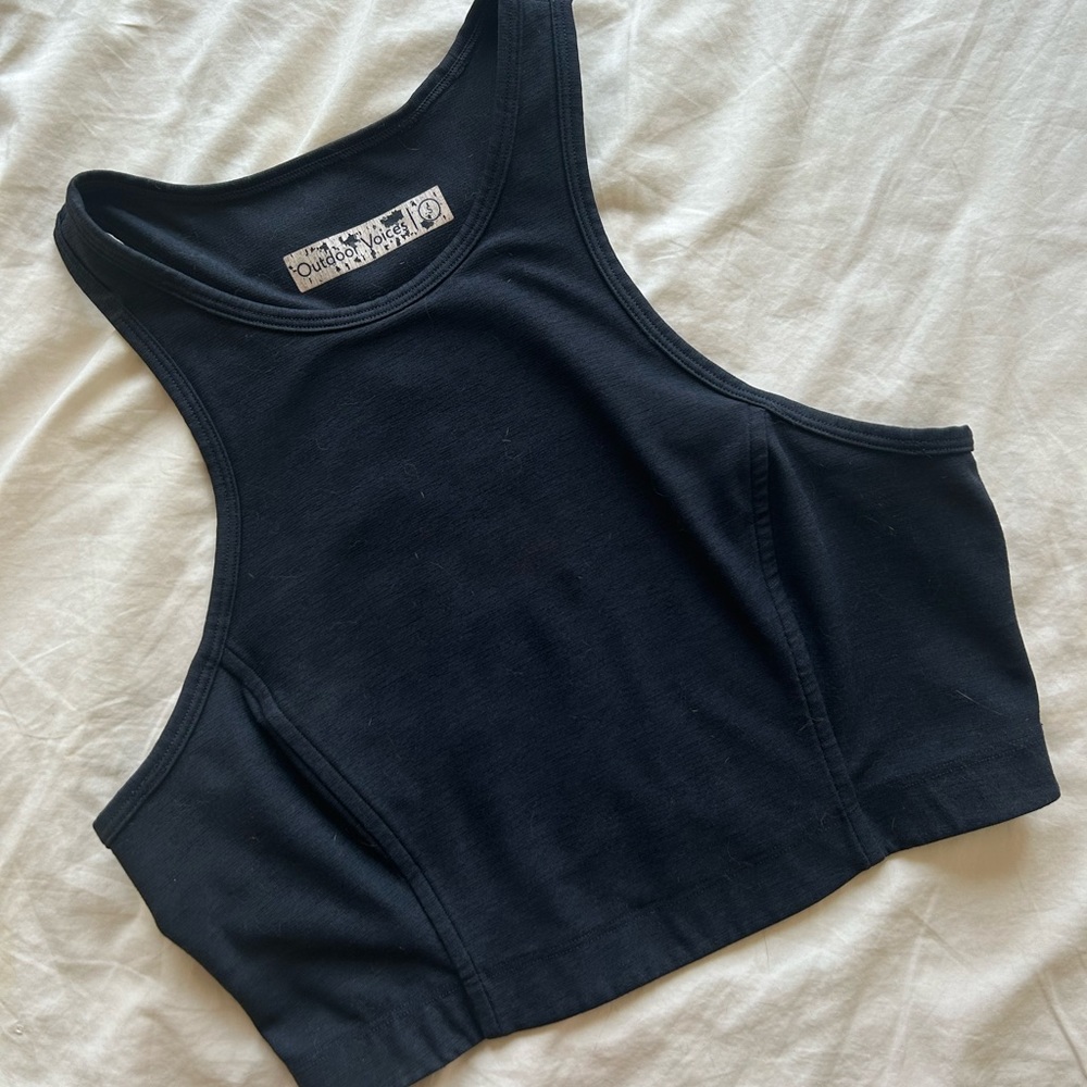 Outdoor Voices Athena Crop Top